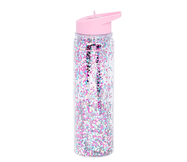 Download Drink bottle XL: Glitter Pink/Multicolour Yellowimages Mockups