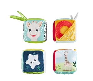 4 multi activities cubes Sophie la Girafe