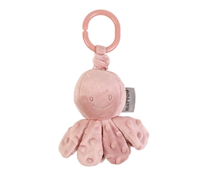 Nattou Lapidou Octopus with vibration Dusty Pink