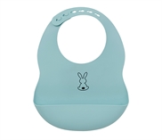 Nattou Silicone Bib Light Blue