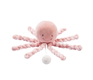 Nattou Lapidou Octopus Musical Dusty Pink