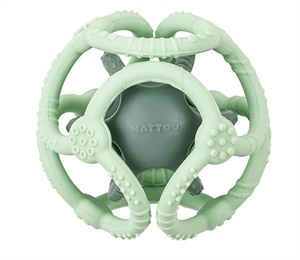 Nattou Set of 2 balls Mint+Green