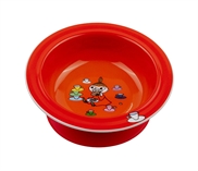 Mumi Lille My Skål med sugekop RPET Rød