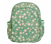 Backpack - Blossoms, Sage (insulated comp.) 