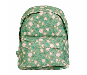 Little backpack - Blossoms, Sage