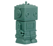 Money box - Robot, Dark sage