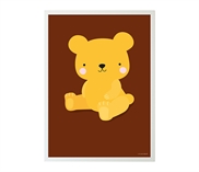 Poster - Salted Caramel Bear