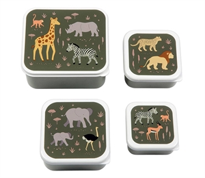 Lunch & snack box set - Savanna