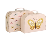 Suitcase - Butterflies set of 2