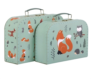 Suitcase - Forest friends, set of 2