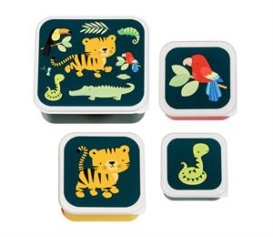 Lunch & snack box set - Jungle tiger